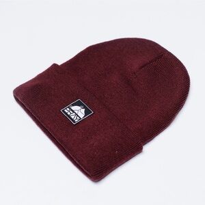 Elegant Maroon Knit Beanie unisex for adults or children